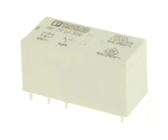 63-4840-45 Phoenix ContactREL-MR- 12DC/21HC SPDT Non-Latching Relay PCB Mount, 12V dc Coil, 16A 2961309