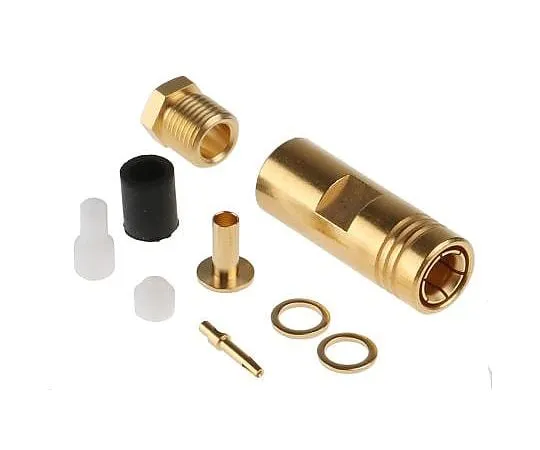 63-4765-86 Radiall Cable Mount SMB Connector, 50Ω Impedance, Clamp Termination, RG174, RG179, RG187, RG188, RG316 cable type R114005000W