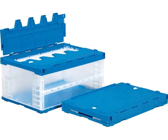 67-7114-77 Container P75B-B Transparent/Blue 55048000TMBL