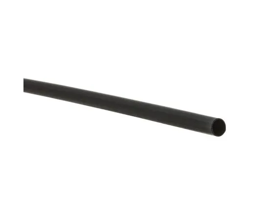 63-4768-45 TE Connectivity Black No Heat Shrink Tubing 4mm Sleeve Dia. x 1.2m Length, HTAT Series 4:1 Ratio HTAT-4/1-0-STK