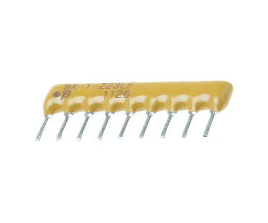 63-4852-66 Bourns Bussed Resistor Network 22kΩ ±2% 8 Resistors, 1.13W Total, SIP package 4600X Through Hole 4609X-101-223LF
