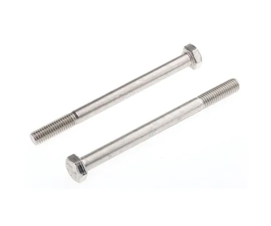 63-4840-53 Plain Stainless Steel Hex Bolt, M8 x 100mm 508-0988