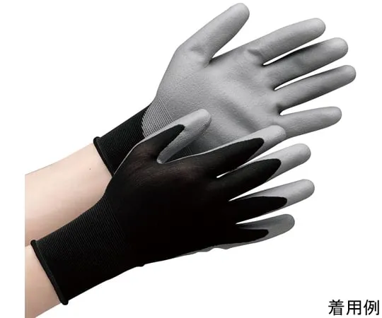 67-6632-12 Work Gloves, Thin Type, for Assembly and Inspection, SS Size (10 Pairs) NPU-150B-SS
