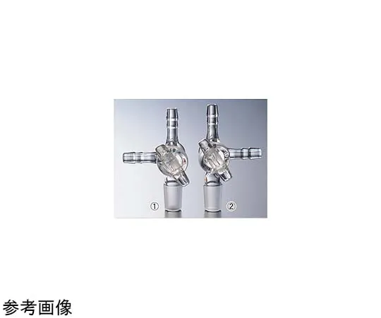 65-6864-30 Semi-Micro Exhaust Pipe (with Three-Way Cock) 15/20 (1) 2680-01