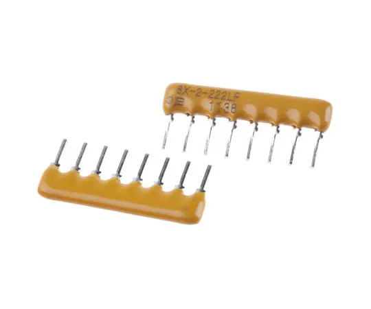 63-4852-47 Bourns Isolated Resistor Array 2.2kΩ ±2% 4 Resistors, 1W Total, SIP package 4600X Through Hole 4608X-102-222LF