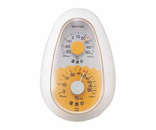 61-6865-49 Tumble Doll Thermo-Hygrometer 100 x 67 x 68mm 175G (Blister Pack) TM-2321
