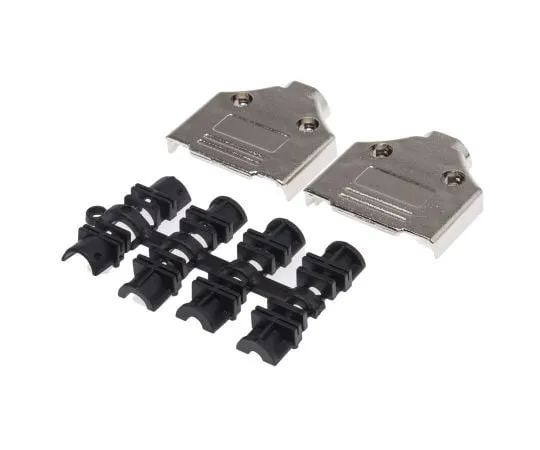 63-4764-27 MH Connectors MHDTPK Series ABS D-sub Connector Backshell, 15 Way, Strain Relief DTPK15-K