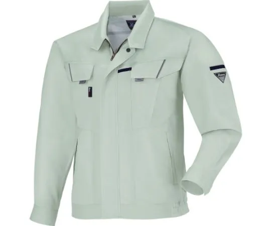 65-8488-18 Long Sleeve Blouson Moss Green 3L 7564-61-3L