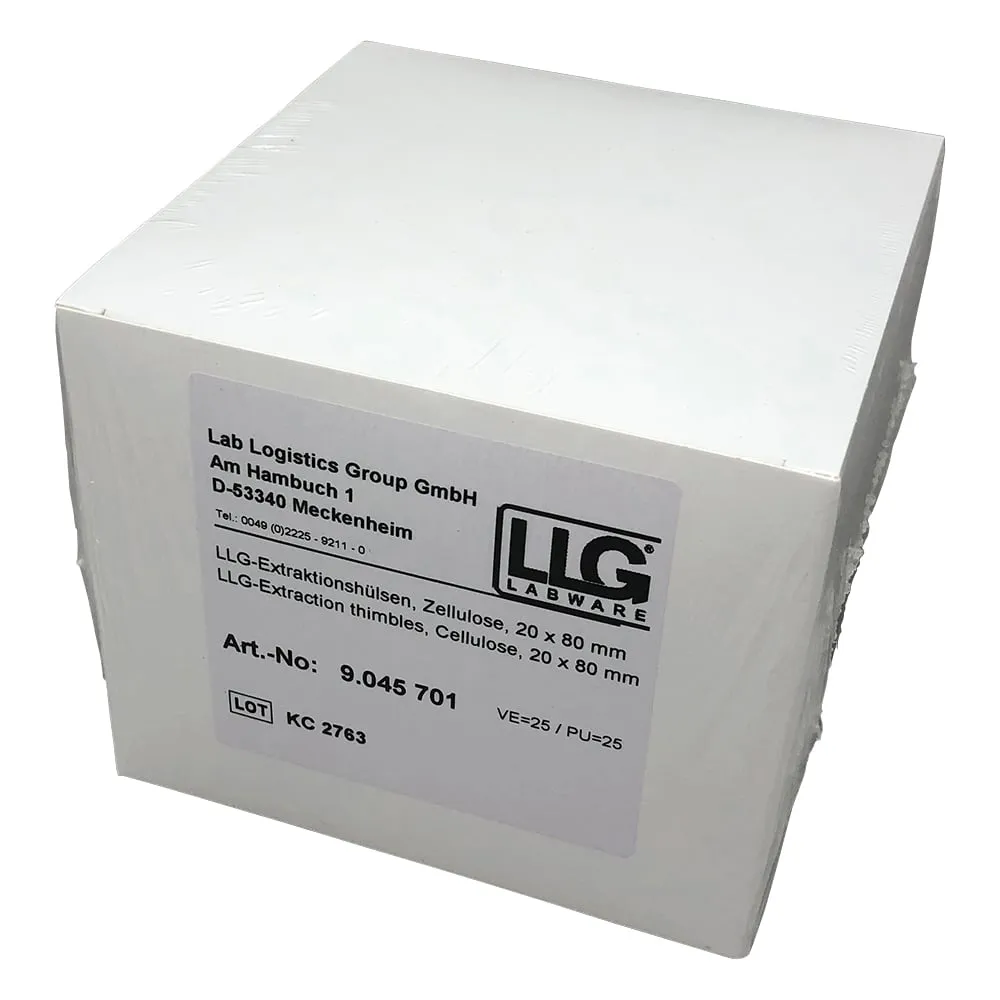 3-8272-02 Cylindrical Cellulose Filter Paper With 25 Pieces 9045701