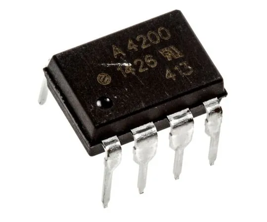 63-4876-44 Broadcom, HCPL-4200-000E DC Input Logic Gate Output Optocoupler, Through Hole, 8-Pin PDIP HCPL-4200-000E