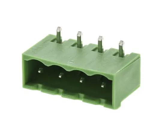 63-4719-89 Phoenix Contact MSTBA 2.5/ 4-G-5.08, 4 Way, 1 Row, Right Angle PCB Header 1757268