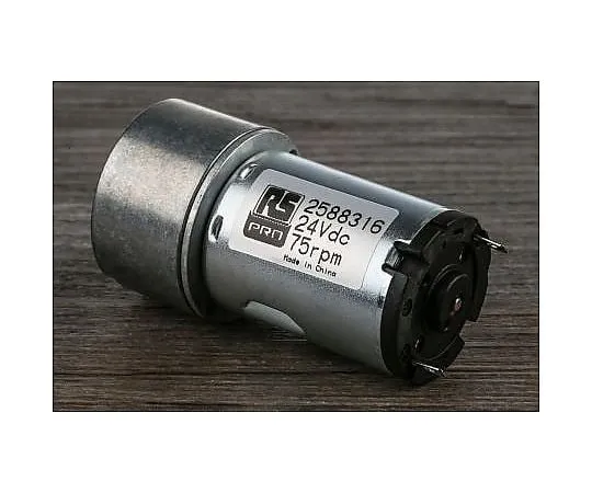 63-4747-90 RS PRO, 24 V dc, 200 mNm DC Geared Motor, Output Speed 75 rpm 258-8316