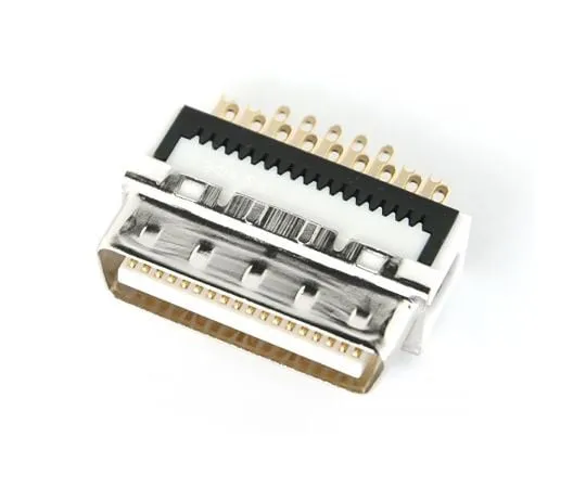 63-4703-56 Hirose DX Series, Male 36 Pin Straight Cable Mount SCSI Connector 1.27mm Pitch, Solder DX40-36P(55)