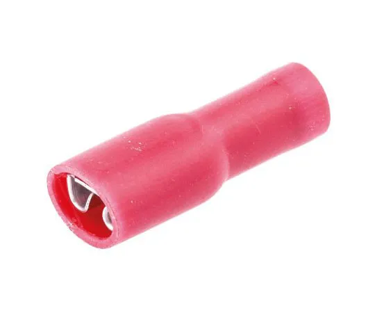 63-4727-21 RS PRO Red Insulated Crimp Receptacle, 4.8 x 0.8mm, 0.5mm² to 1.5mm², 22AWG to 16AWG, Tin Plated 208-2464
