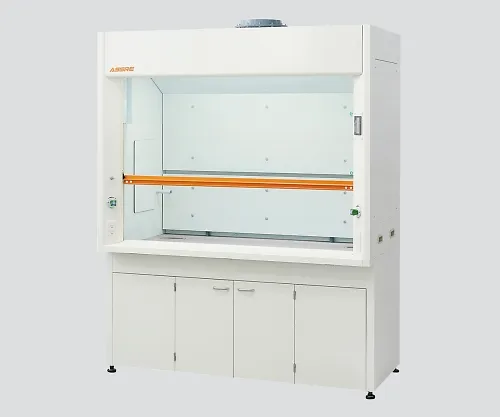 3-3954-01　［Discontinued］Fume Hood Cabinet Type with Broken Door, Epoxy Top Panel Standard 1200 x 845/750 x 2250　ASI-1200