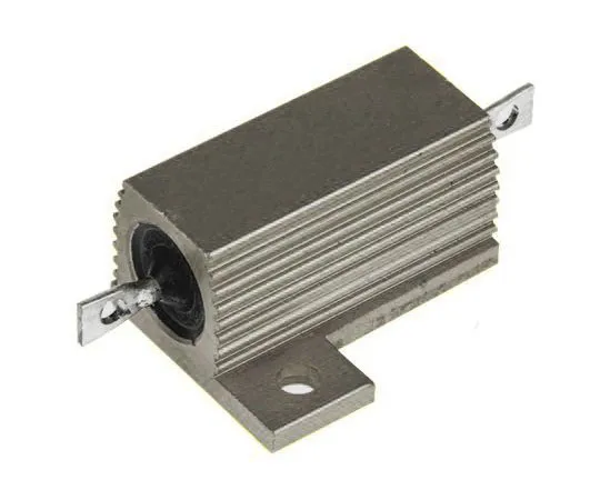 63-4683-90 RS Pro Aluminium Ho***d Axial Wirewound Wire Wound Fixed Resistor, 1Ω ±5% 25W 131-1252