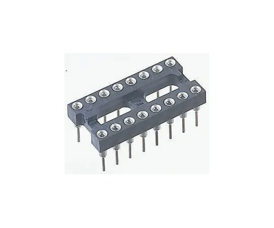 63-4723-08 Winslow 2.54mm Pitch Vertical 24 Way, Through Hole Turned Pin Open Frame IC Dip Socket, 5A W30524/3TTRC