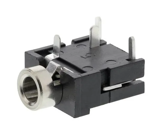 63-4838-63 Lumberg 3.5 mm Through Hole Stereo Jack Jack Socket, 3-Pole Pole, 1A KLBR 4