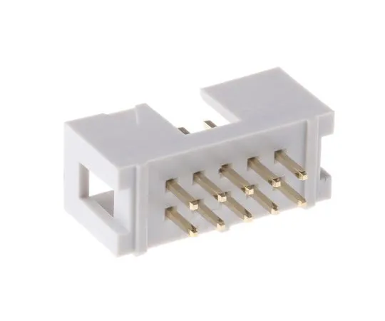 63-4897-44 RS 10-Way IDC Connector Plug for Through Hole Mount, 2-Row 625-7252