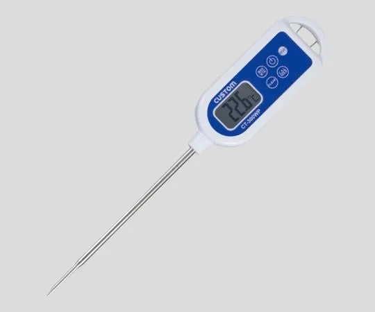 6-7948-11-20　［Discontinued］Waterproof Thermometer 217 mm Length Calibration Certificate Included　CT-300WP