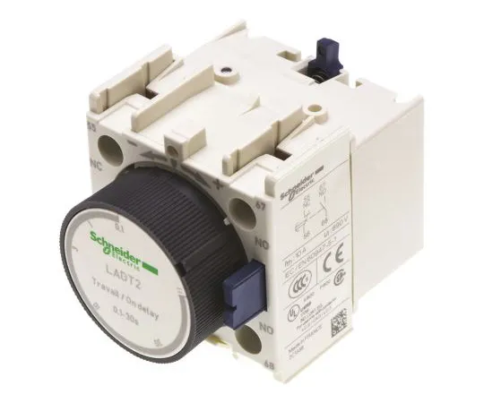 63-4782-89 TeSys D Series Analogue (ON Delay) Pneumatic Timer, Range 0.1 → 30s, NO/NC Contacts LADT2