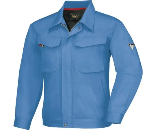 65-8341-30 Long Sleeve Blouson Blue 3L 1474-40-3L