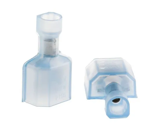 63-4743-55 TE Connectivity Ultra-Fast .250 Series , Blue Insulated Crimp Tab Terminal, 1.3mm² to 2mm², 16AWG to 14AWG, 6.3 x 0.8mm 3-520107-2