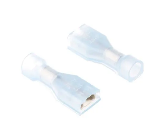 63-4743-56 TE Connectivity Ultra-Fast .187 Series Blue Insulated Crimp Receptacle, 4.75 x 0.51mm, 1.3mm² to 2mm², 16AWG to 14AWG, 3-350816-2