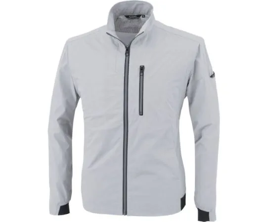 65-8437-22 Long Sleeve Blouson Silver Gray 3L 2514-22-3L