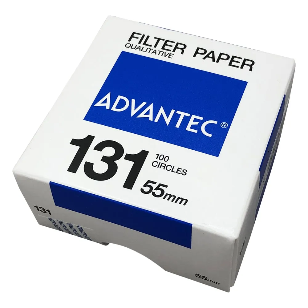 4-906-05 Qualitative Filter Paper No. 131 100 Pieces 131055