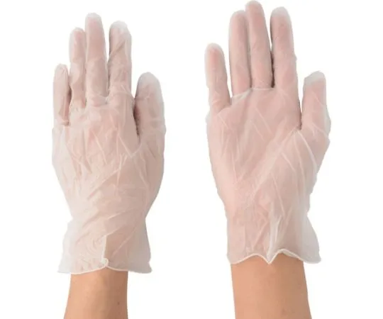 67-6857-65　［Discontinued］Model Lobe No. 921 Vinyl Disposable Gloves (No Powder) 50 Pieces L Size　NO.921L