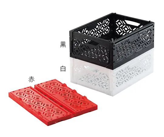 3-8505-01　［Discontinued］Folding Container Black　4314-766