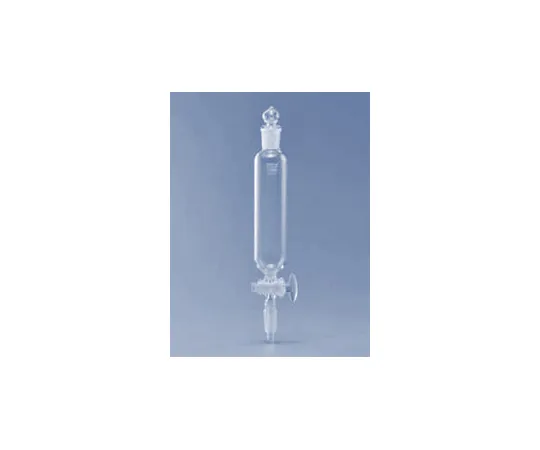 61-9721-64　［Discontinued］Common Slide Separatory Funnel (Cylindrical) 30mL Standard 15　6380FSGJ30-15