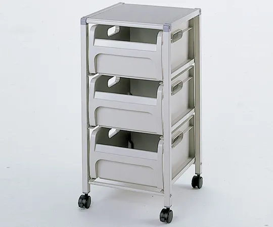 1-9673-01　［Discontinued］Paper Sorting Rack, Container 3 Stages A4