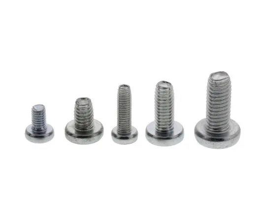 63-4816-91 250 piece Steel Thread-Forming Screw Kit, M3, M4 483-1319