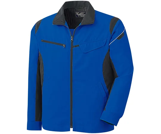 67-6621-98 All Year Work Wear Antistatic JIS Compliant Product Unisex Jumper Royal Blue SSS VE743-UE-SSS