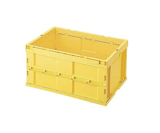 65-9240-20　［Discontinued］Folding Container OC-40L Yellow 5 Pieces　OC40LY