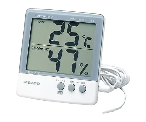 61-9438-02　［Discontinued］Digital Thermo-Hygrometer (With Calibration Results Document + Calibration Certificate) PC-5000TRH-Ⅱ　PC5000TRH