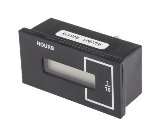 63-4718-49 Curtis Hour Counter, 6 digits, LCD, Tab Connection, 100 → 230 V ac, 48 → 150 V dc 700DR002N-48150D100230A