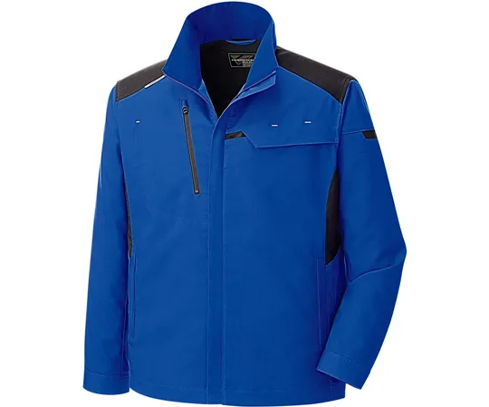 67-6634-42 All Year Work Wear Antistatic JIS Compliant Product Verdexelflex Unisex Jumper Royal Blue SSS Size VE763-UE-SSS