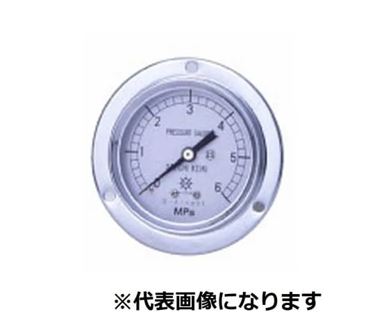 65-3616-97 HNT General Purpose Pressure Gauge Front Flange D Type φ60 G1/4 0~0.06MPA FDU14-600.06MPA