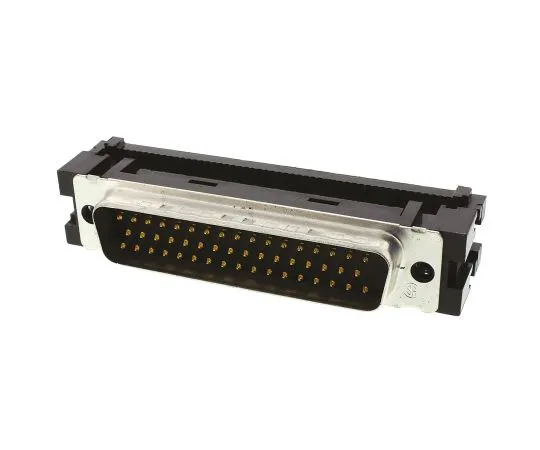 63-4786-84 TE Connectivity AMPLIMITE HDF-20 Series 2.76mm Pitch 50 Way IDC D-Sub Ribbon Cable Connector, Plug, Steel Shell 1658607-1
