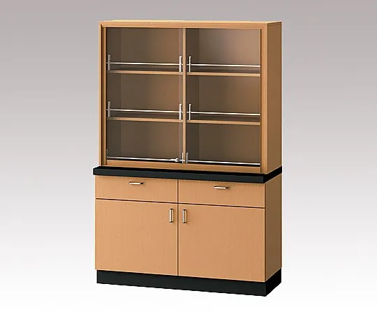 3-1296-01　［Discontinued］Chemical Instrument Cabinet Wood Grain Type 900 x 400/500 x 1850　YCA-900M