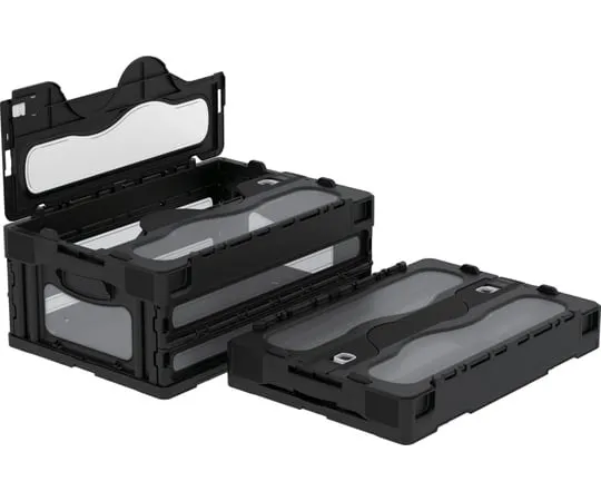 67-7112-97 Folding Container C-30B Black/Transparent 55903000BK901TM