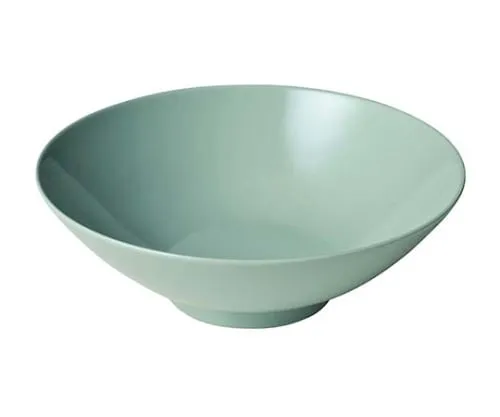 61-6836-26 Melamine Chinese Tableware Chuka-don Round Type CS-11 Celadon Plain 2422900