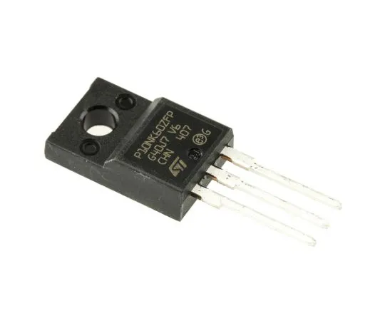 63-4820-26 STP10NK60ZFP N-Channel MOSFET, 10 A, 600 V MDmesh, SuperMESH, 3-Pin TO-220FP STMicroelectronics STP10NK60ZFP