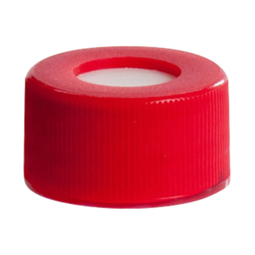 4-4813-11 Red cap for TOC vial (with septum), 100 pcs 1BT24-414ROT