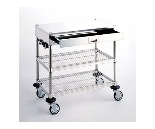 61-3805-66　［Discontinued］Wagon with Drawer D460 x W610 x H815mm　DW1A-S4606