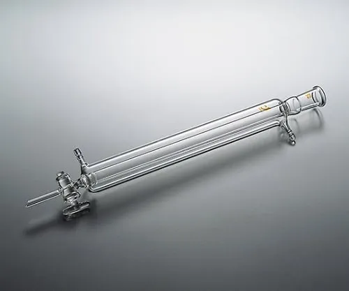 61-0038-26 Chromatography Tube TS Joint with Jacket (with G1 Filter, with Glass Cock) 10-19 CL0157-01-101