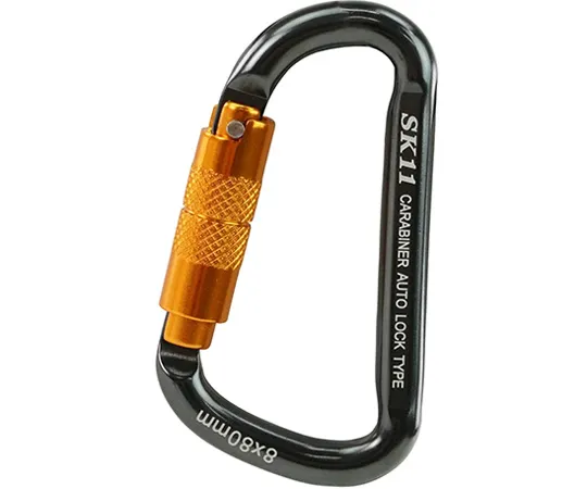 67-4563-35 Auto Lock Carabiner Black SALC-880BK